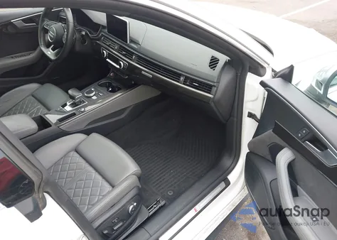 2018 Audi S5 3.0T Premium Plus from USA, damaged, VIN WAUC4CF51JA020000